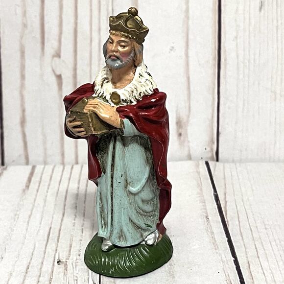 Vintage Fontanini Three Wise Men Lot of 3 Kings Figurines Nativity Set - Picture 14 of 16